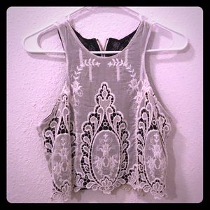 Lace Crop Top